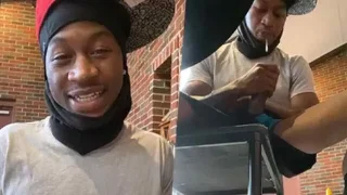 Eddiebigd – Flashing Ang Jerking My Dick While I Wait for My Food at the Restaurant