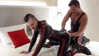 Bruised hole swallows huge punches – Axel Abysse, Logan Moore