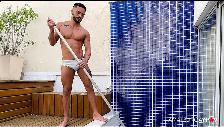 Sexiest Pool Boy Ever – Ramon Souzza